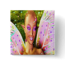 Fantasy Faerie Button