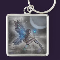 Fantasy Fairy Gothic Art Keychain keychains