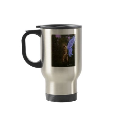 Fantasy Fairy in the Woods 1 Coffee Mug by ScienceFictionArt