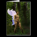Fantasy Fairy in the Woods 2 cards by ScienceFictionArt Fantasy Fairy in the Woods 2 cards