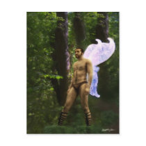 Fantasy Fairy in the Woods 3 postcards
