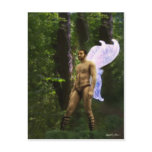 Fantasy Fairy in the Woods 3 Post Card