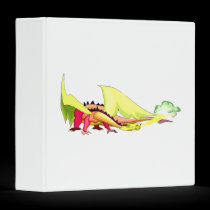 Fantasy Fire Breather Dragon binders