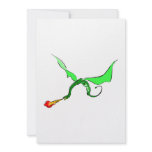 Fantasy Fire Breather Dragon Invitation