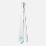 Fantasy Fire Breathing Teal Dragon ties