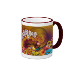 Fantasy Floral Design Coffee Mugs