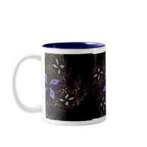 Fantasy Floral Mug by SweetRascal Fantasy Floral Mug