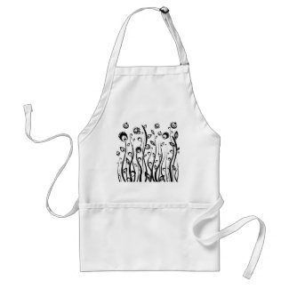 fantasy flowers aprons