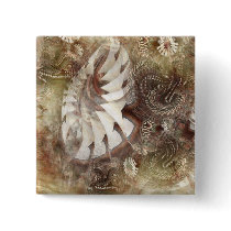 Fantasy flowers buttons