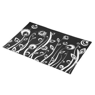 fantasy flowers placemat