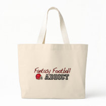 Fantasy Football Addict Tote Bags