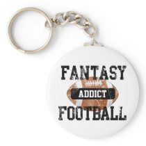 Fantasy Football Addict Keychains