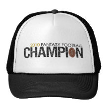 fantasy football champion 2010 trucker hat