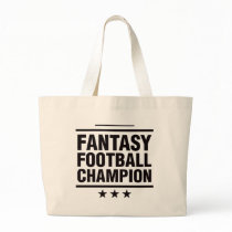 Fantasy Football Champion! Tote Bag