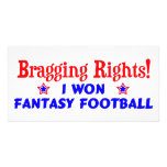 Fantasy Football Champion Photo Cards