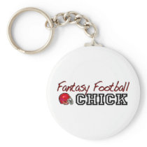 Fantasy Football Chick Keychains