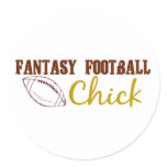 Fantasy Football Chick stickers