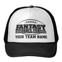 Fantasy Football FFL Custom Team hats