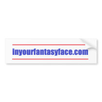 Fantasy football gear bumper stickers