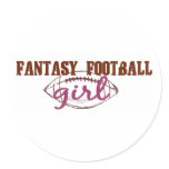 Fantasy Football Girl stickers