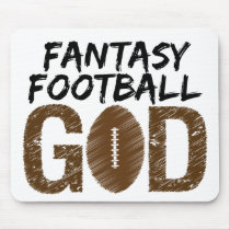 fantasy football god mousepads