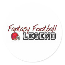 Fantasy Football Legend Stickers