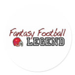 Fantasy Football Legend stickers