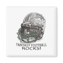 Fantasy Football Rocks! Magnet by fantasyfootball Fantasy Football Rocks! Magnet