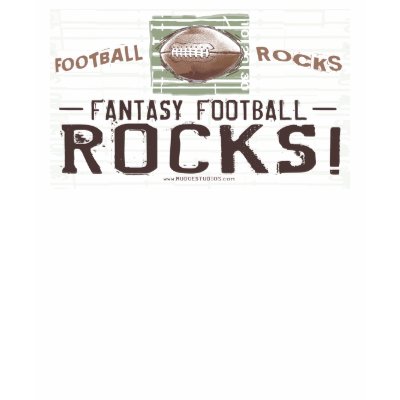 Fantasy Football Rocks! T-Shirt by fantasyfootball