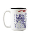 Fantasy Football Rules mugs by jbathe Fantasy Football Rules mugs