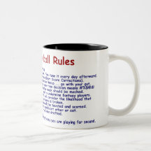 Fantasy Football Rules Mugs