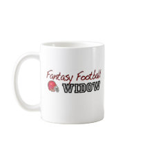 Fantasy Football Widow Coffee Mugs