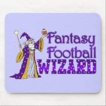 Fantasy Football Wizard Mousepad