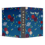 Fantasy Fun! Stars Planets Notebook Avery Binder