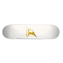 Fantasy Golden Dragon Skateboard Decks