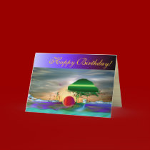 Fantasy Happy Birthday! cards