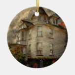 Fantasy - Haunted - The Caretakers House Christmas Tree Ornaments