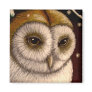 FANTASY HOLIDAY BARN OWL Magnet