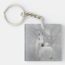 Fantasy Horse Key Chain Acrylic Keychains