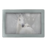 Fantasy Horse Rectangular Belt Buckle