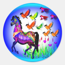 Fantasy Horse Stickers