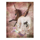 Fantasy Horses postcards