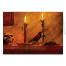 Fantasy - In a Wizard's House Greeting Cards