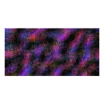 Fantasy in Black and Pink Photo Card Background