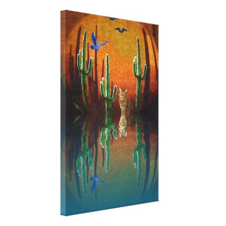 Fantasy Land2 Stretched Canvas Print