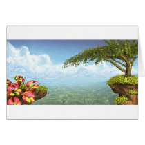Fantasy Landscape I card