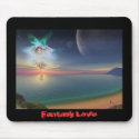 Fantasy Love Mousepad by elenaind Fantasy Love Mousepad
