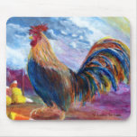 Fantasy Make Believe Chickens and Candy Corn Mousepad