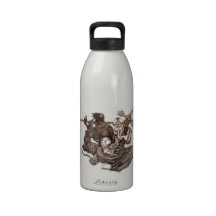 Fantasy Manga Warriors Drinking Bottles