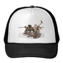 Fantasy Manga Warriors Trucker Hat